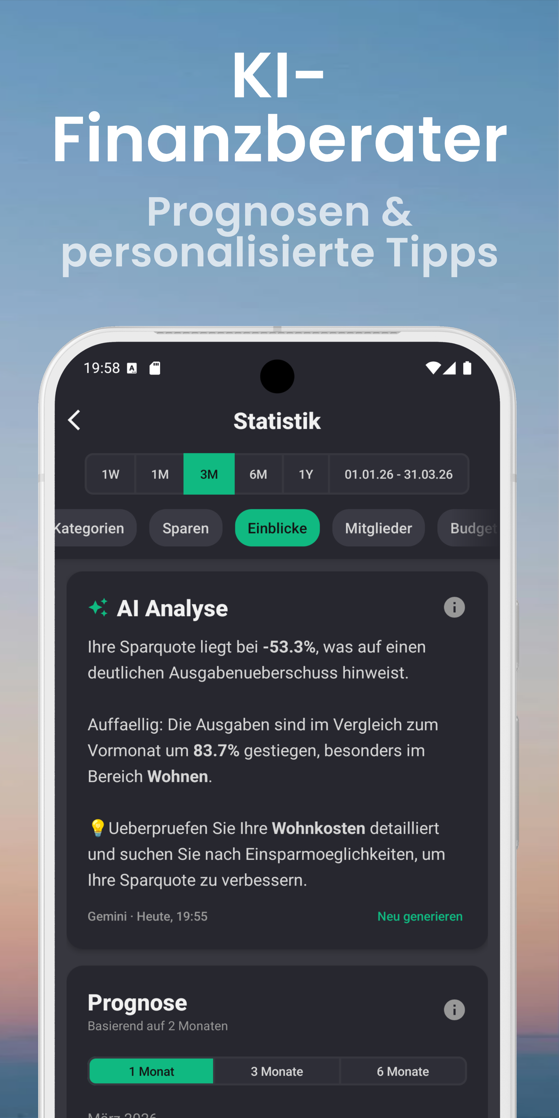 KI-Finanzberater - Prognosen & personalisierte Tipps